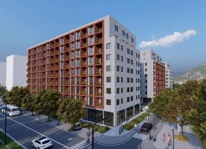 Shitet apartament 2+1 ne Kamez