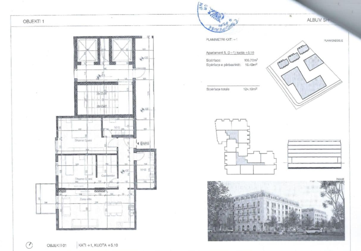 Shitet Apartament 2+1+2 tek Tirane Re Residence,Sauk i Vjeter / 192,510 euro 4