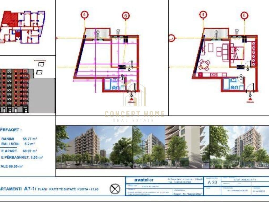 Shitet apartament 1+1 ne Astir, Kompleksi Jolla 3