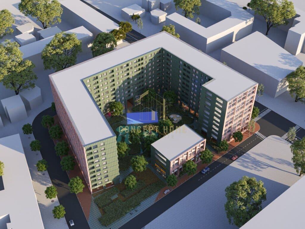 Apartament 1+1 per shitje tek 5 Maj, ne Tirane