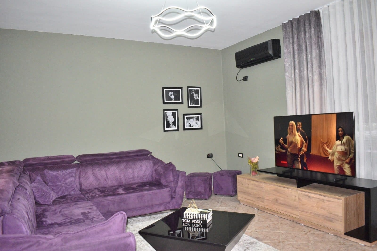 Apartament 2+1+2 me qera tek Kodra e Priftit 2