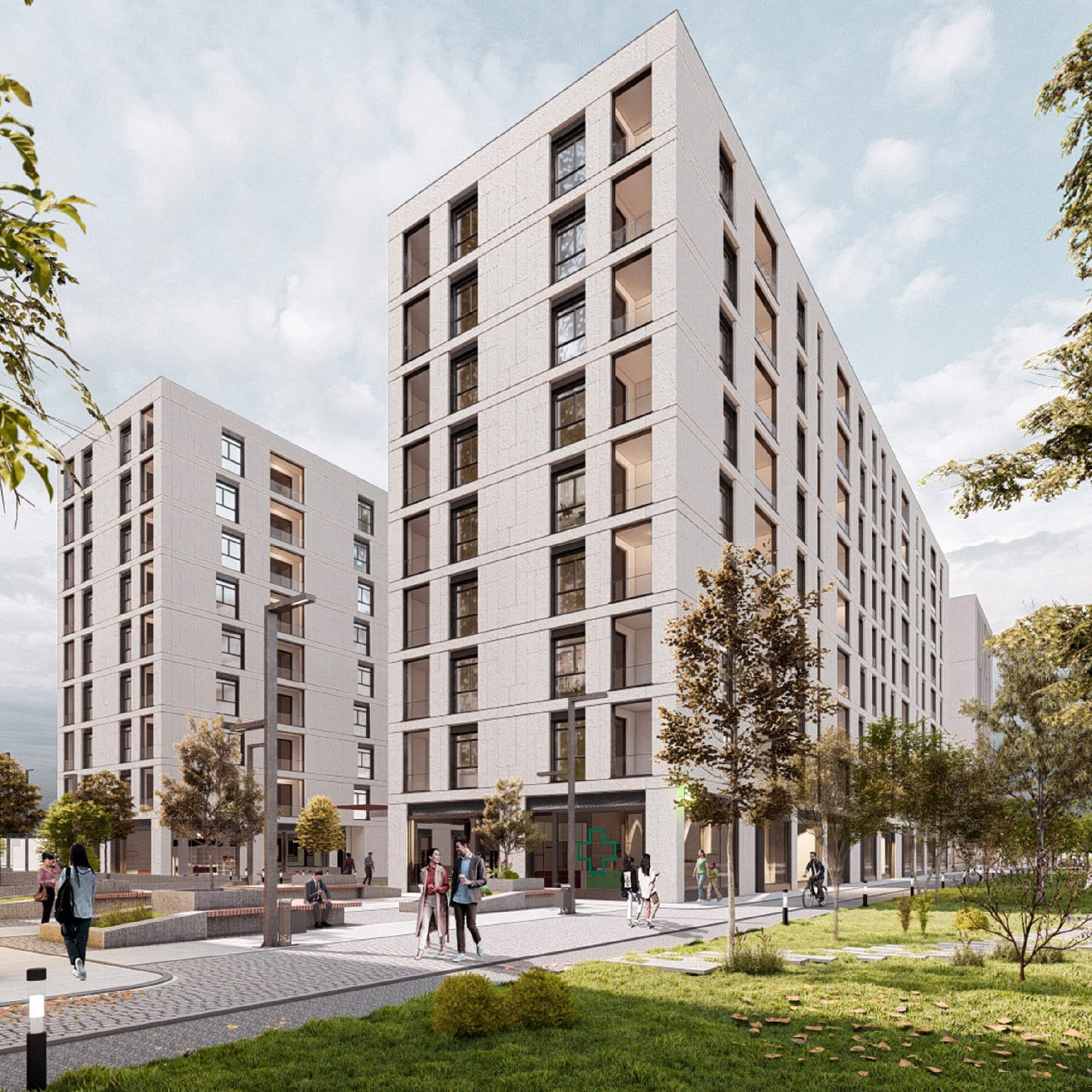 Shitet apartament 2+1+2 tek Ish Dogana 4