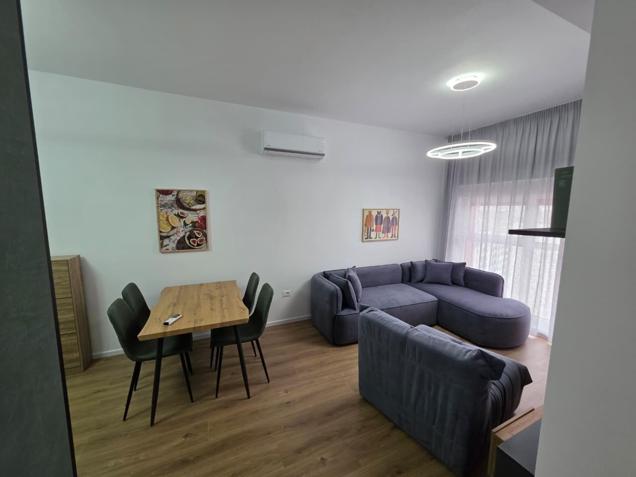 Jepet apartament 2+1 me qera tek Rezidenca Kadiu ne Ali Dem 3