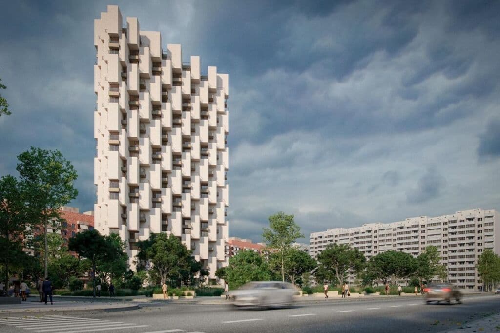 Shitet apartament 1+1 ne 5 Maj "Nova Tower" 2