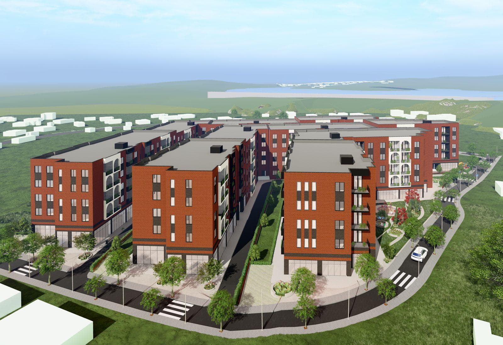 Apartament 2+1 Në Shitje në Paskuqan Lake Side Residence – Kompleksi Rezidencial në Zhvillim – vetëm 2 minuta nga Liqeni , Tiranë - 80,696€ | 73.36 m² 3