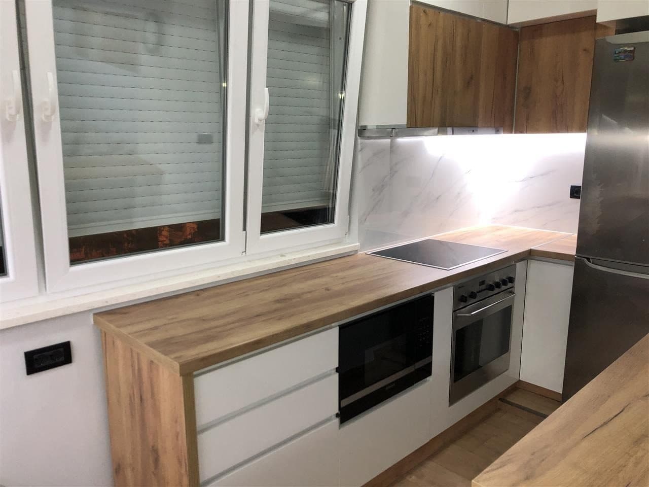 Jepet me qera apartament 1+1 ne Myslym Shyr/Çmimi: 580 00 lek 2