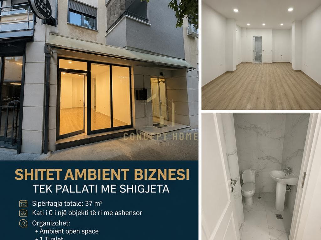 Shitet ambient biznesi tek Pallati me Shigjeta