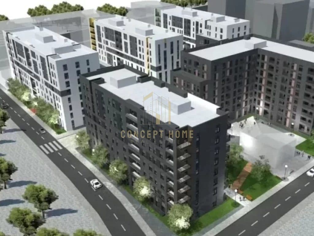 Shitet apartament 2+1+2 tek Ish Dogana 1