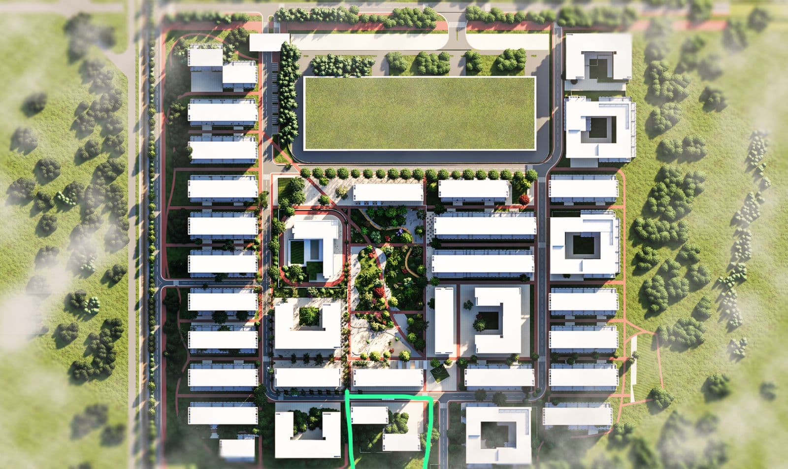 Shitet Apartament 1+1 Univers City