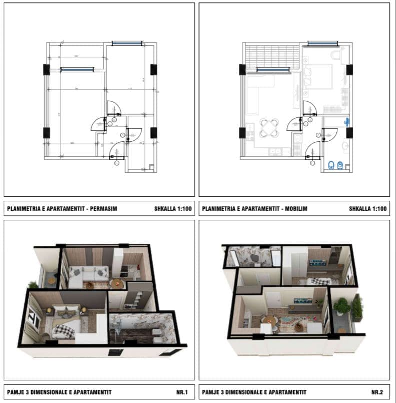 Apartament 1+1 Për Shitje në Golem, Durrës - 80,740€ | 73.4 m²