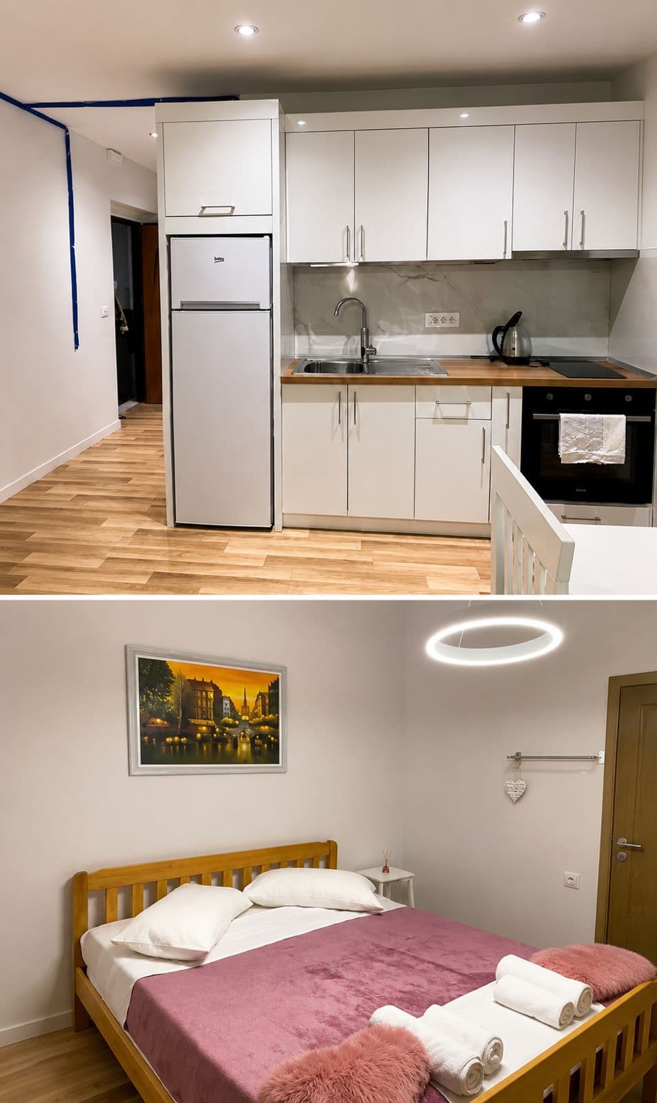 Jepet me qera apartament 1+1 tek Bulevardi Zogu 1