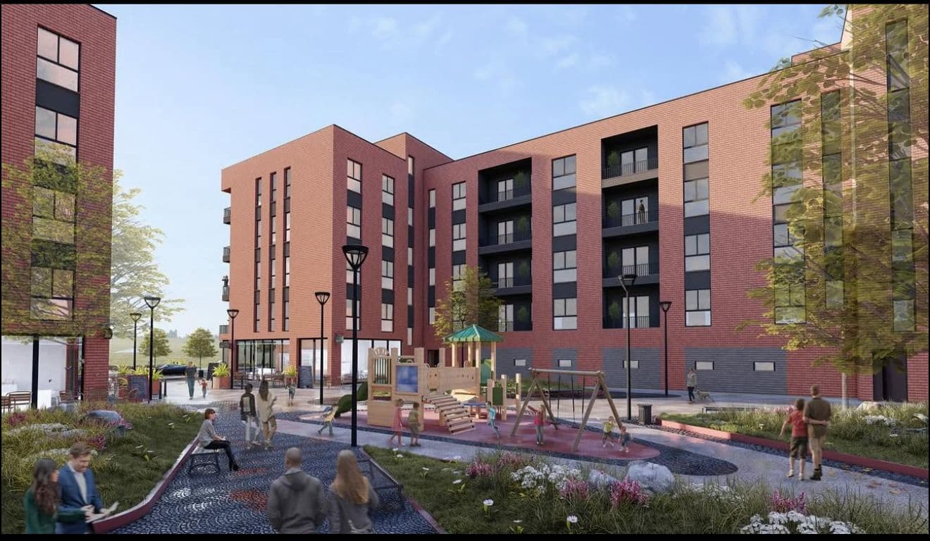 Shitet apartament 1+1 ne Kamez