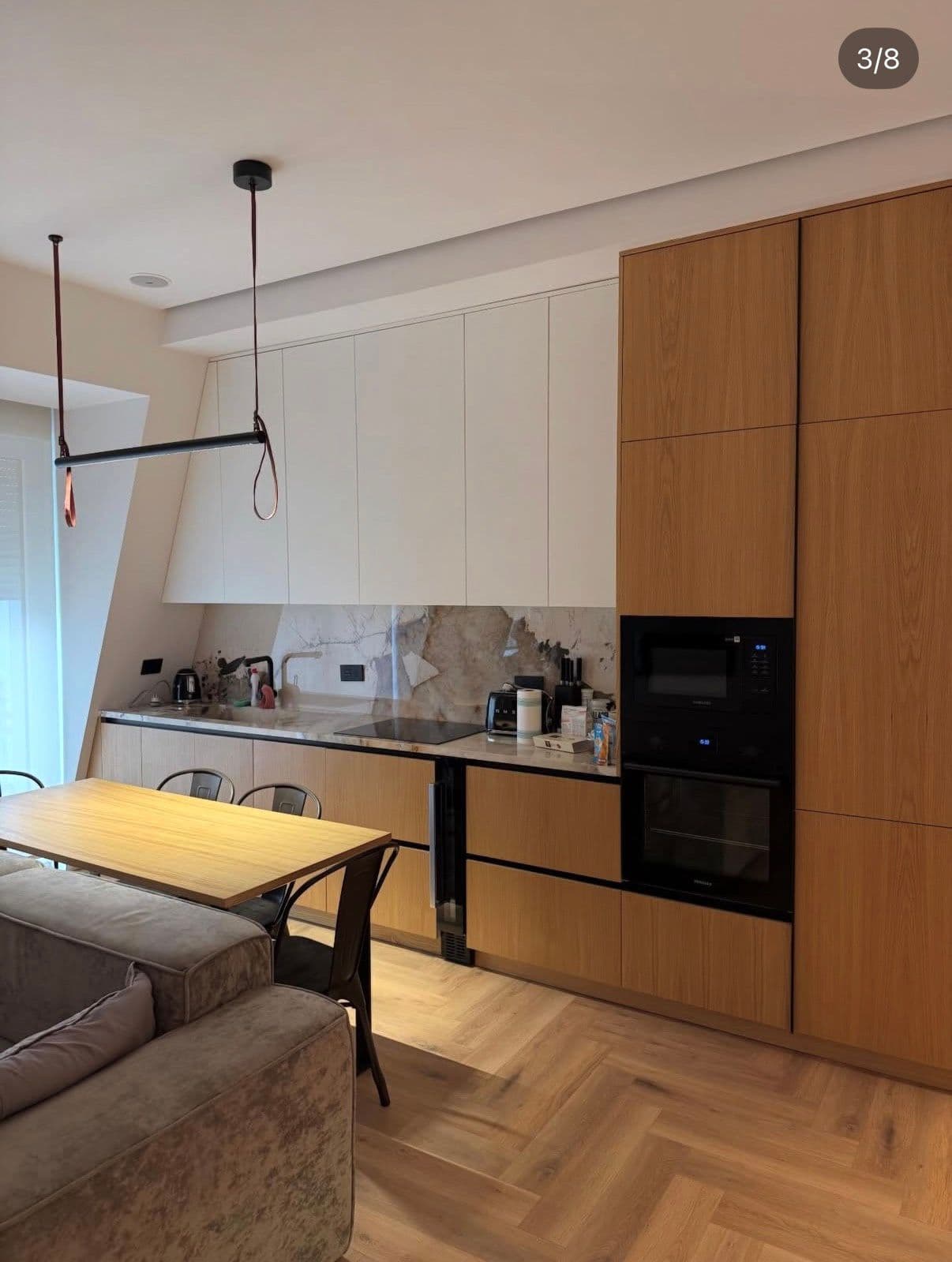 Jepet me qera apartament Luksoz 2+1+2+Post Parkimi ne Lunder (Joy Residence) 2