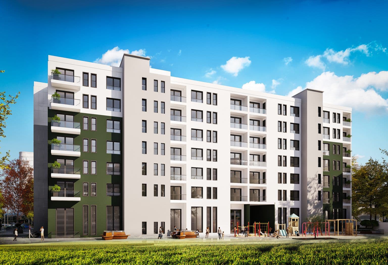 Apartament 2+1+2 Në Shitje në Paskuqan, "Diellon Residence" - 115060€ | 101.55 m² 2