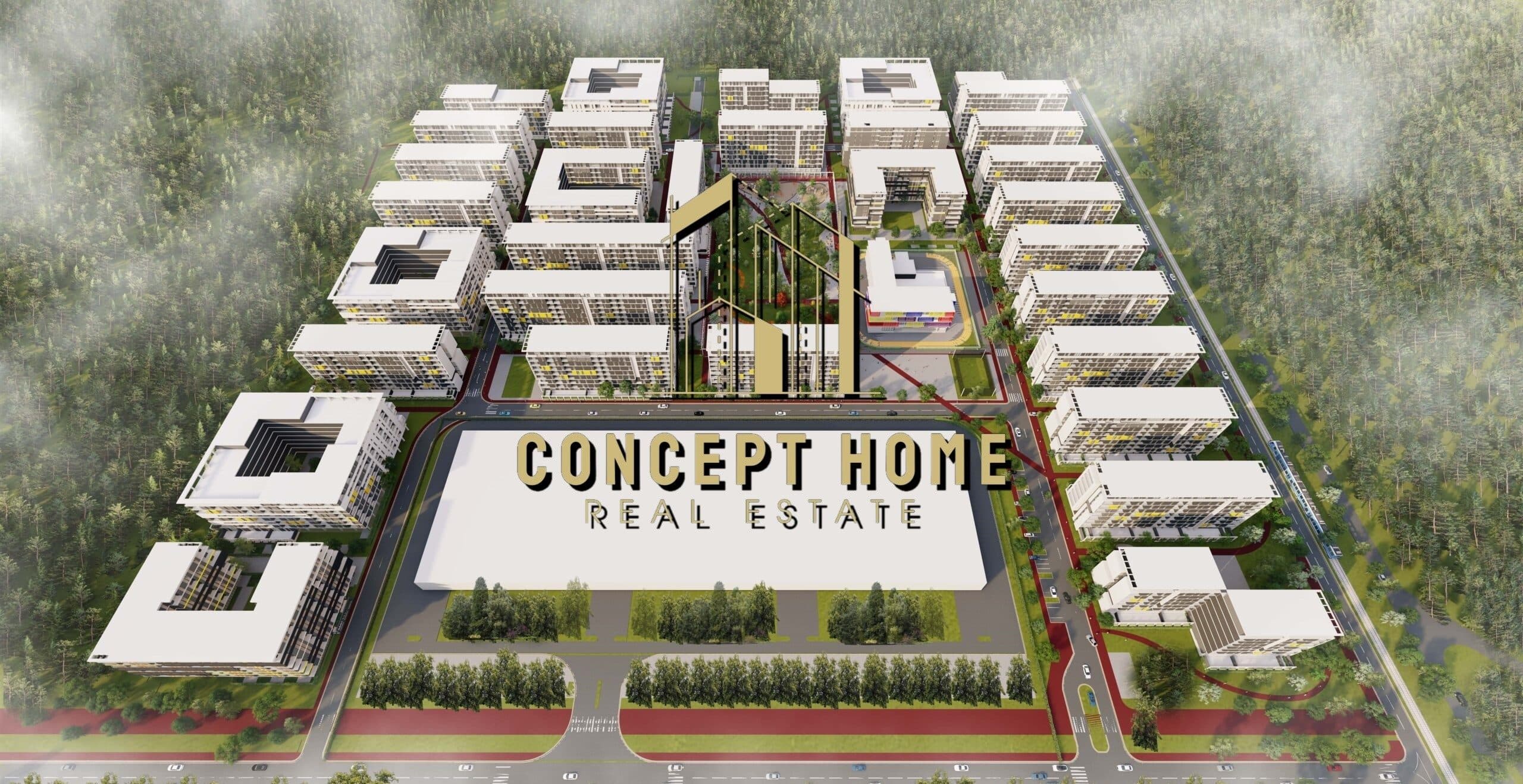 Apartament 2+1+2 tek Univers City 1