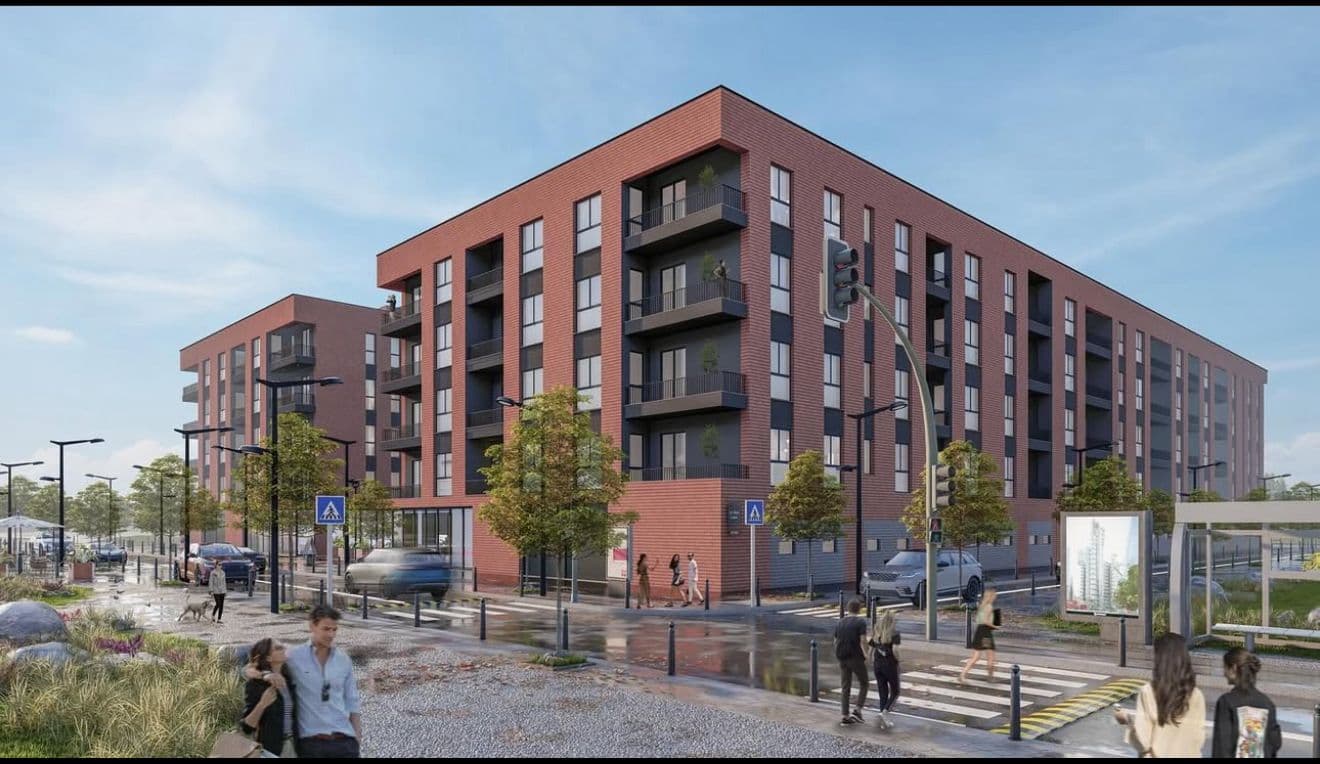 Shitet apartament 1+1 ne Kamez 2