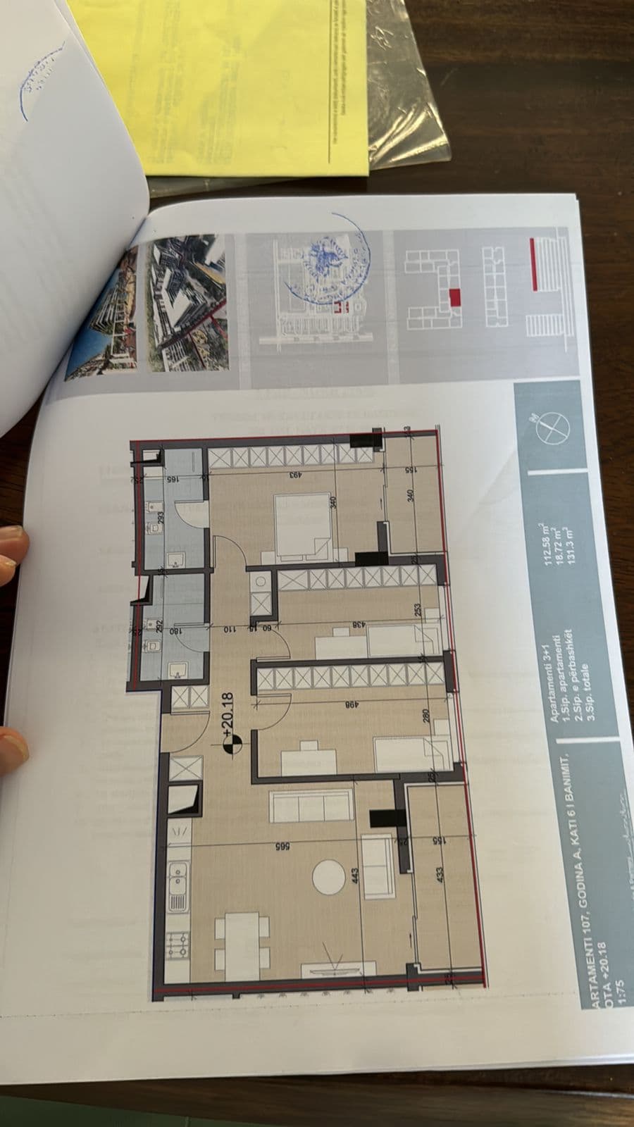 Shitet apartament 3+1+2 Kompleksi Univers City- 131.300 Euro