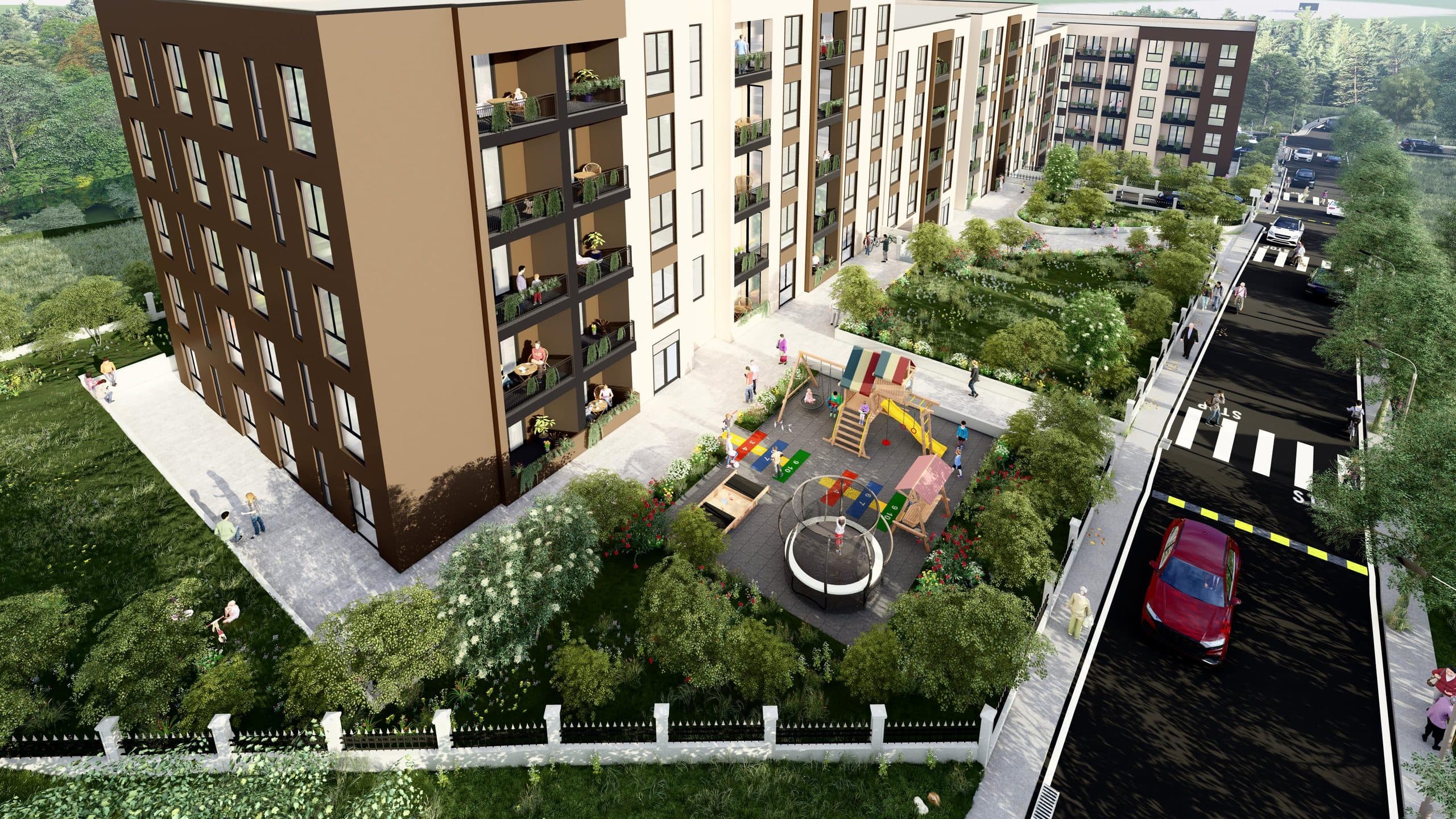 Apartament 1+1 Për Shitje në Paskuqan - 68,740€ | 68.74 m² 3