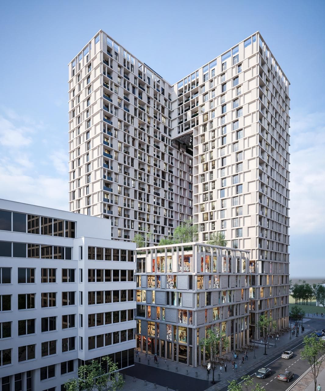 United Towers of Tirana. Premium Apartament 1+1 For Sale. 3
