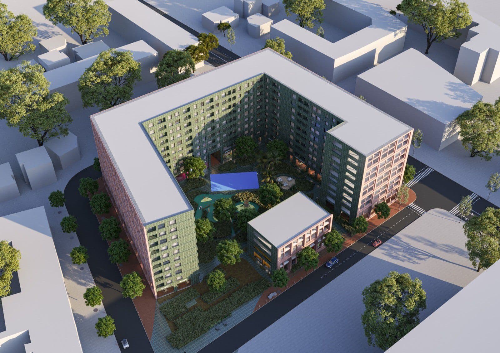 Apartament 1+1 per shitje tek 5 Maj, ne Tirane