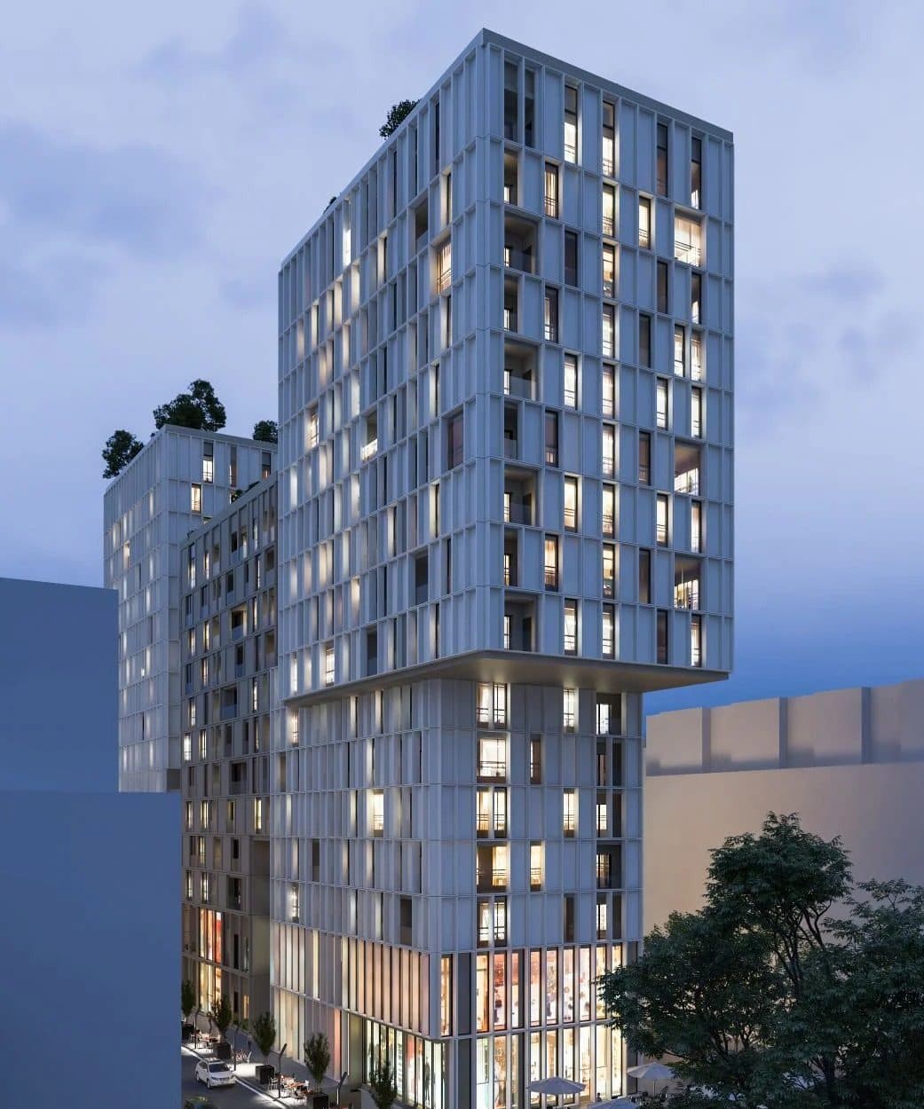 Apartament 2+1 për Shitje tek Zogu i Zi / SOHO TOWERS Mbrapa "Ring Center", Tiranë - 295,240€ | 134.2 m² 4