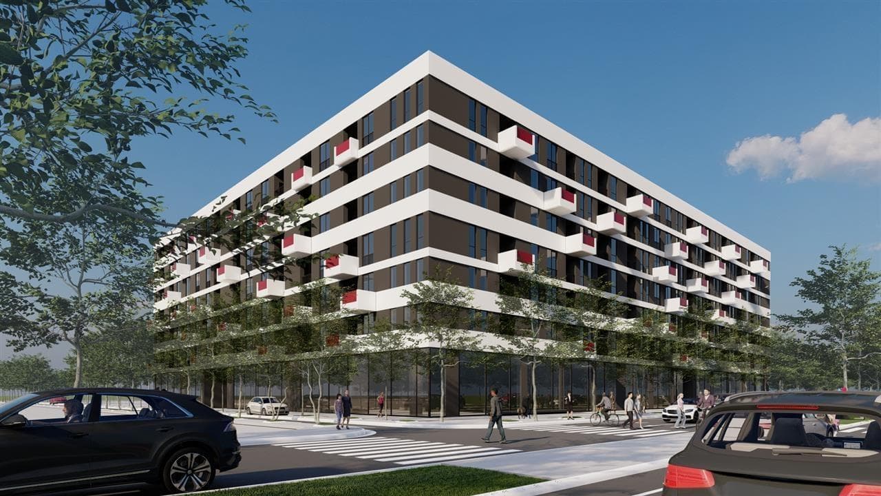 Shitet apartament 1+1 ne Kamez 3