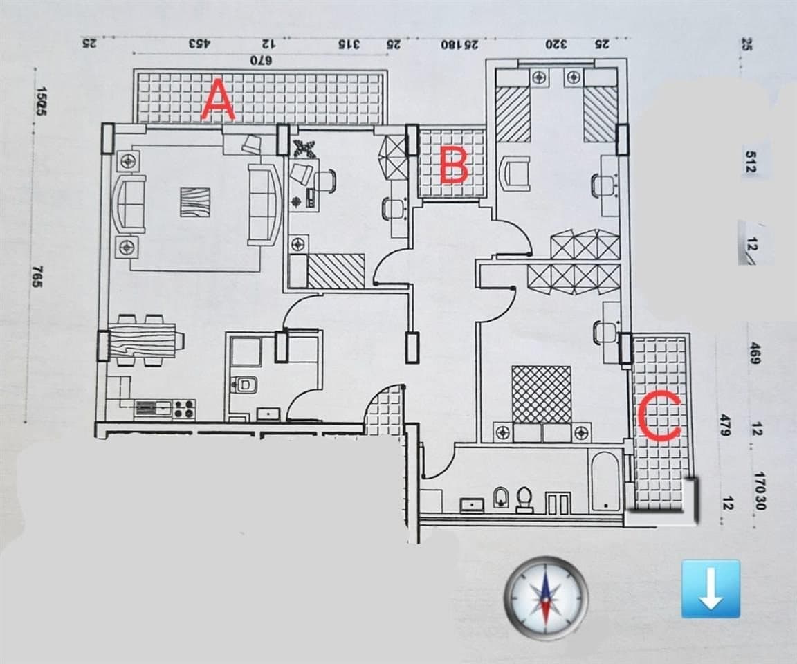 Jepet me qira Ambient per zyra tek Zona e Ish Bllokut / 2500 Euro