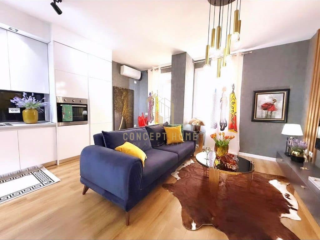 Apartament me qera 1+1+2 ne Qender. 3