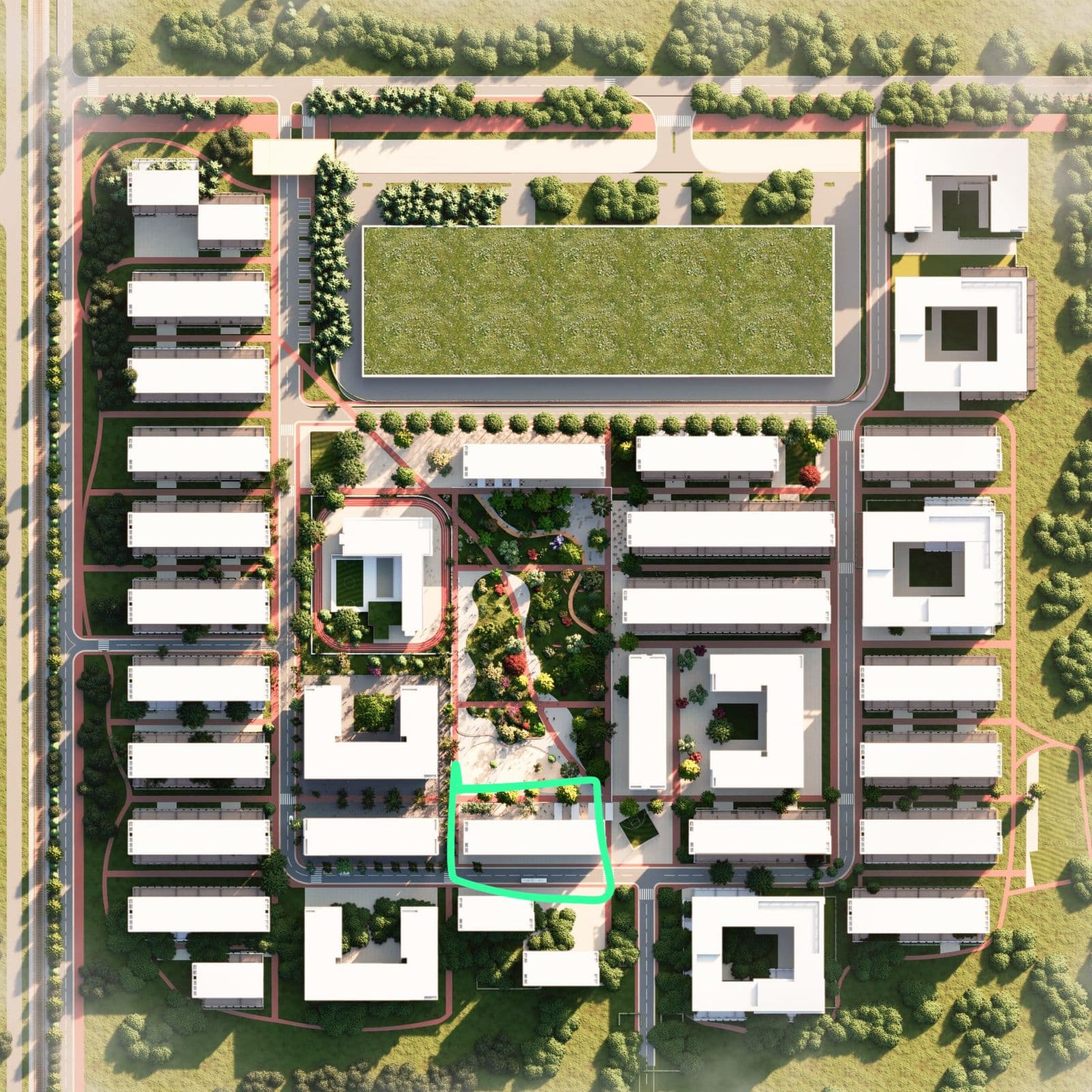 Shitet apartament 2+1+2 Univers City