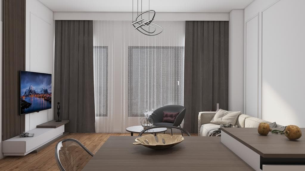 Shitet Apartament 1+1 ne Qender 3