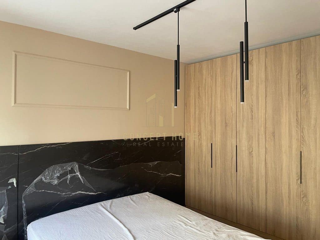 Jepet me qera apartament 1+1+ garazh tek Liqeni i Thate 2