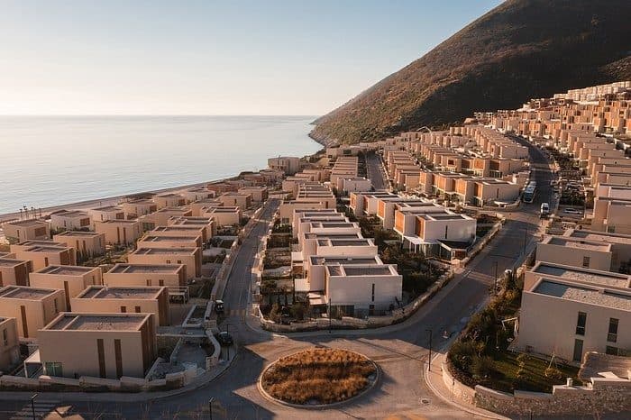 Shitet apartament 1+1 tek Palas "Green Coast 2"