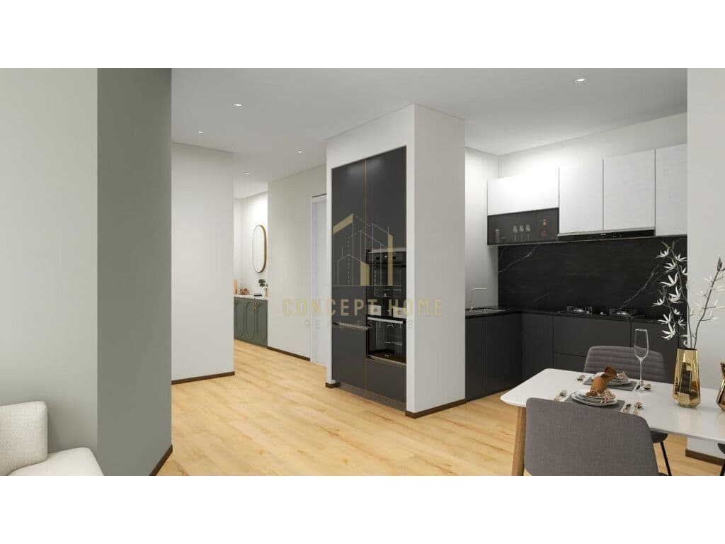 Shitet apartament 2+1 tek Rezidenca “Porta Tirana e re”, Sauk te Vjeter