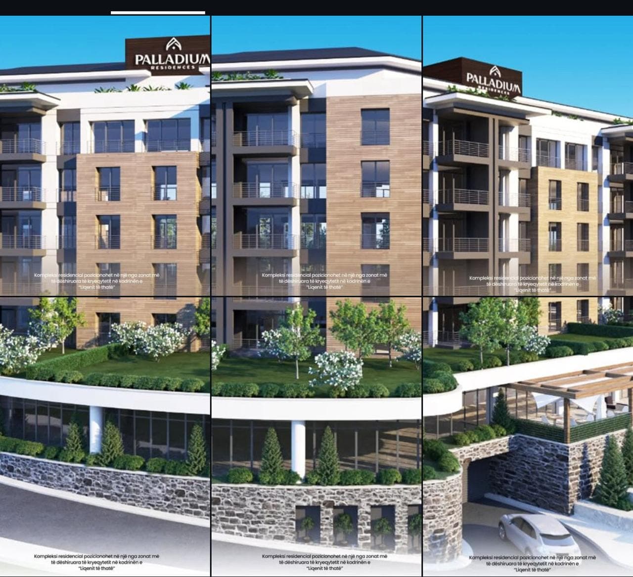 Shitet apartament 2+1+2 tek Liqeni i Thate (Palladium Residence)