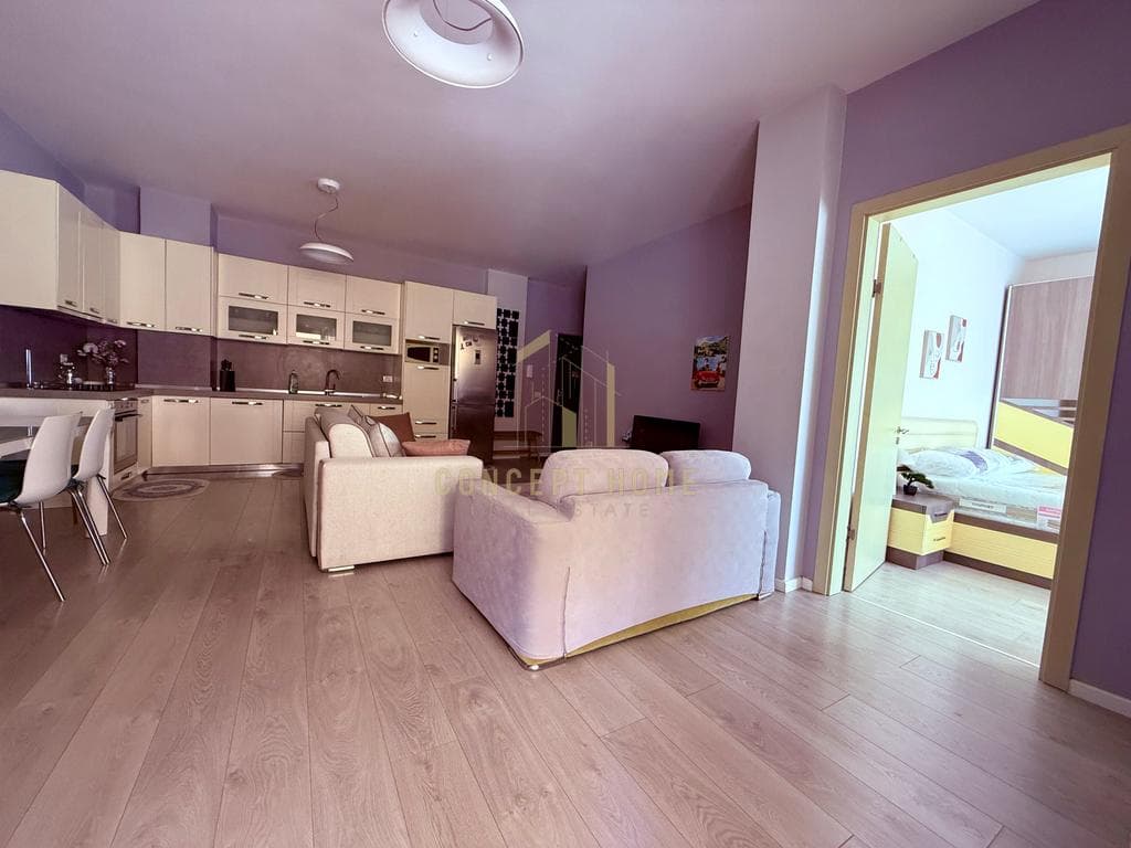 Apartament 1+1 Me Qira në Jordan Misja Tiranë - 570€ | 65 m² 2