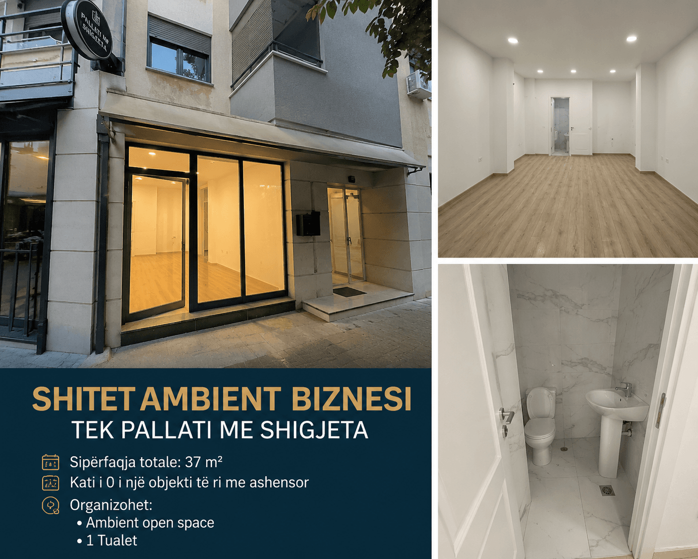 Shitet ambient biznesi tek Pallati me Shigjeta