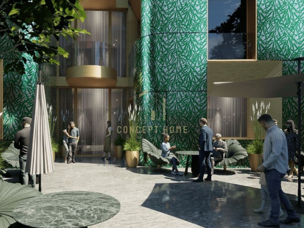 Shitet Apartament 1+1 ne Qender "Bazzar Gate" 4