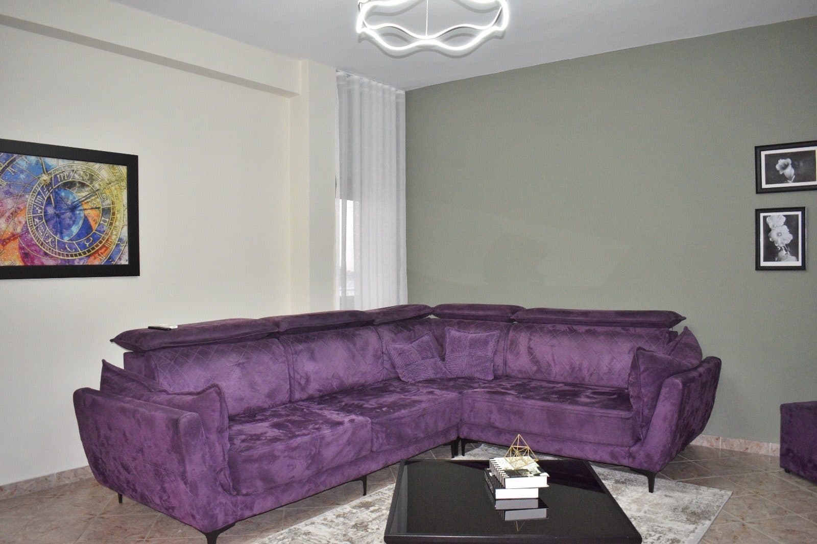 Apartament 2+1+2 me qera tek Kodra e Priftit