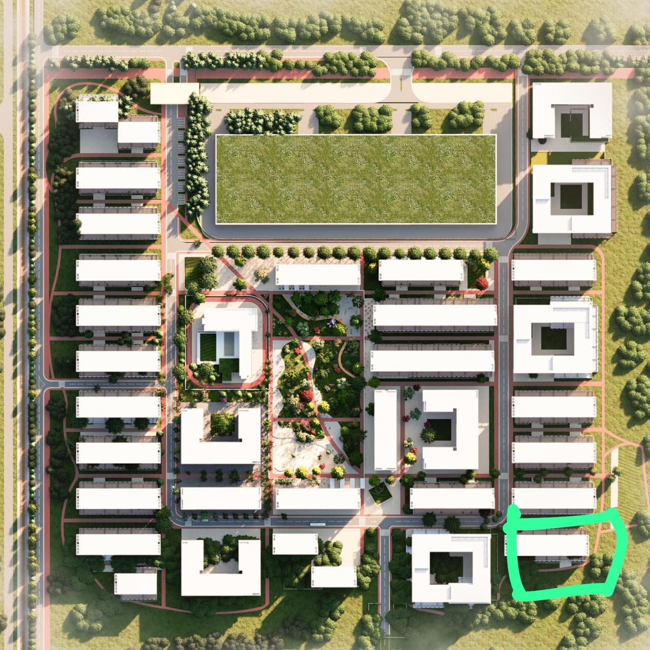 Shitet apartament 3+1+2 Univers City