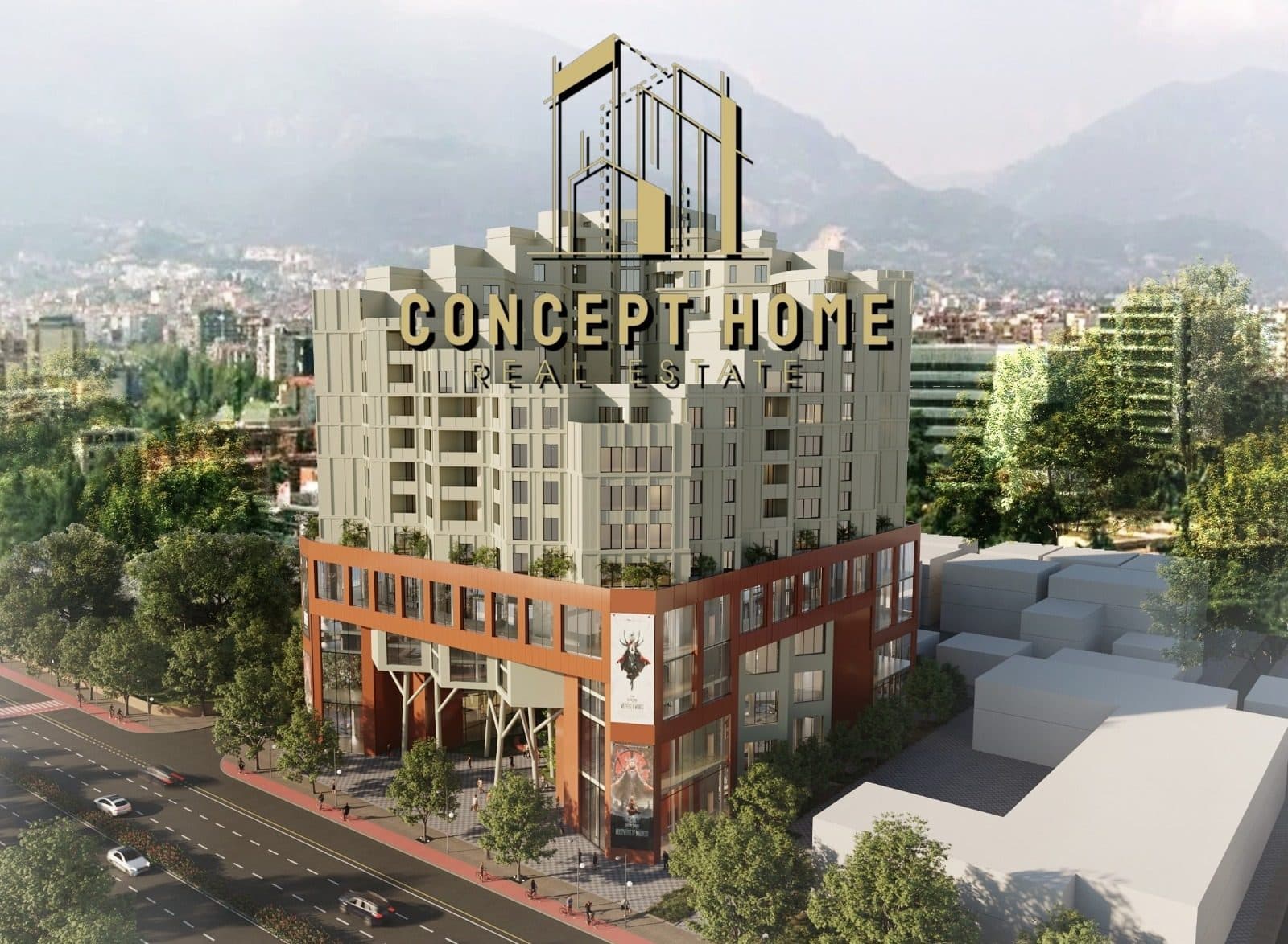 Shitet Apartament 3+1+2 tek Colonade, Zogu i Zi 1