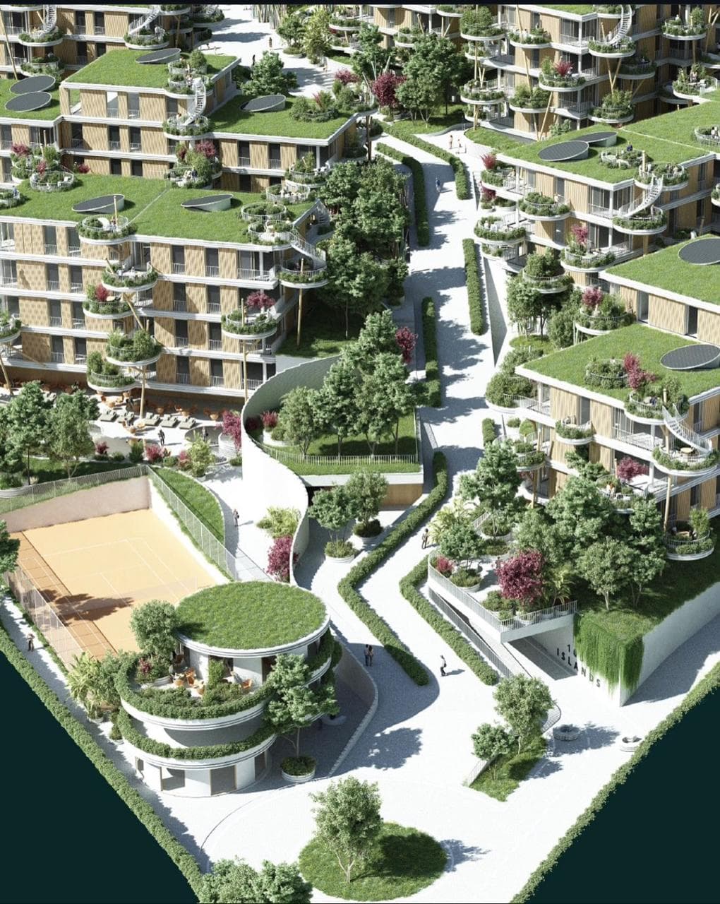 Shitet apartament 3+1 prane TEG 2