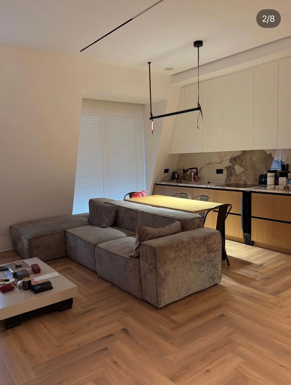 Jepet me qera apartament Luksoz 2+1+2+Post Parkimi ne Lunder (Joy Residence)