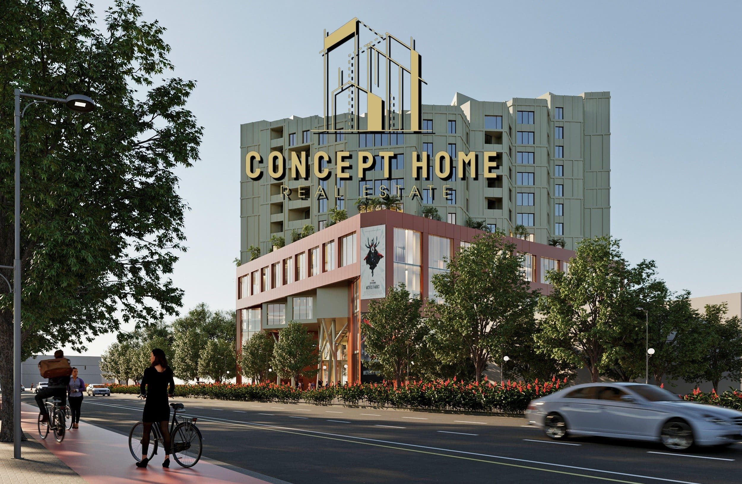 Apartament 2+1+2 tek Colonade, Zogu i Zi