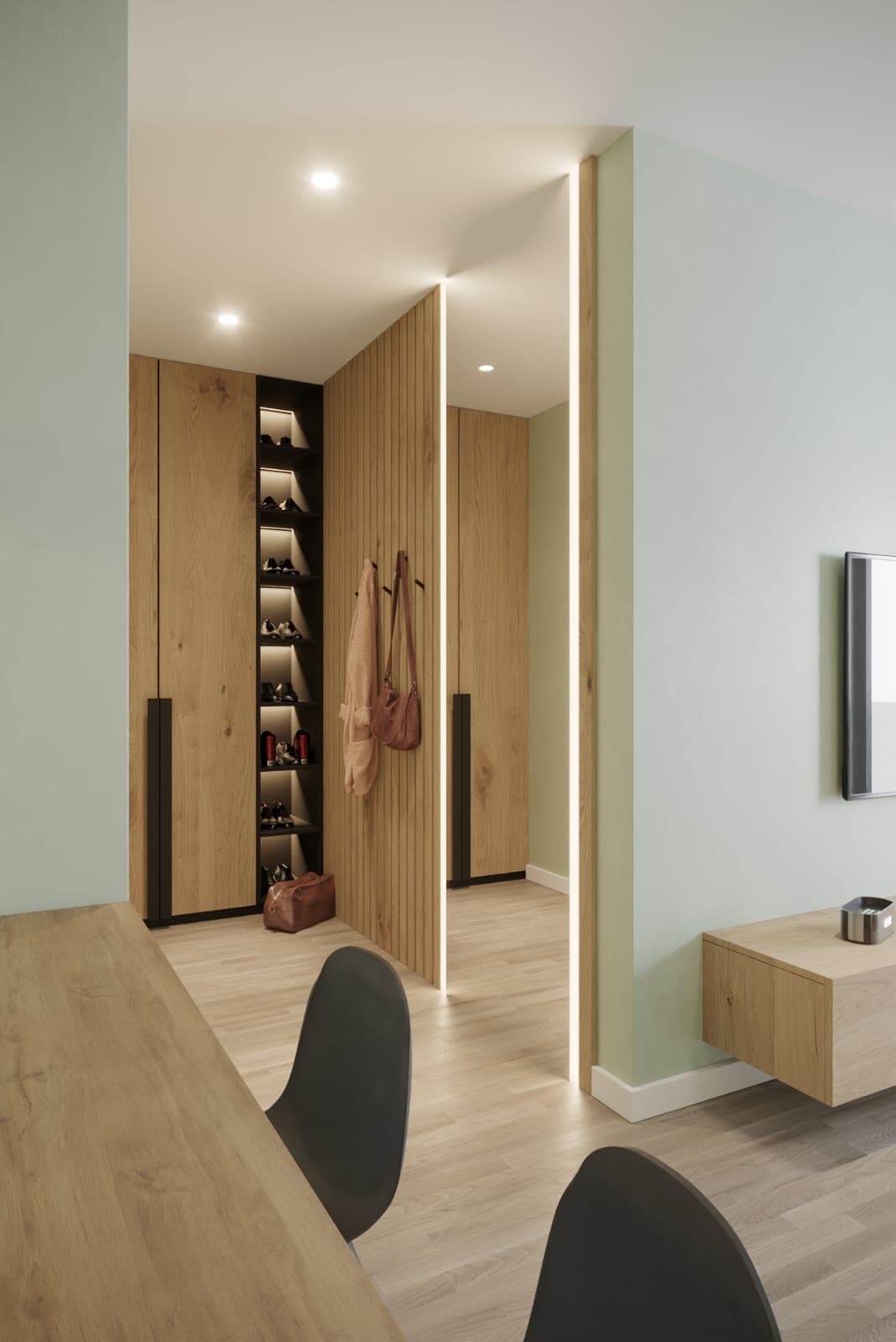 Jepet me qera apartament 2+1 ne Qender 4