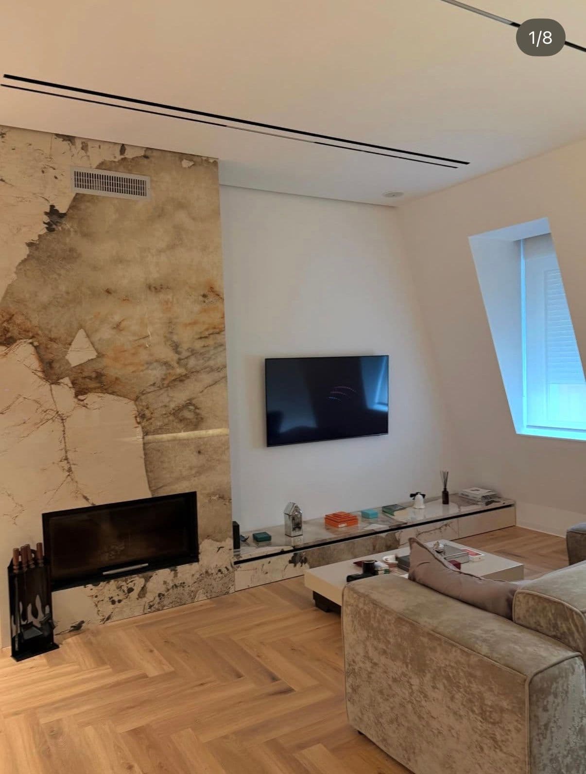 Jepet me qera apartament Luksoz 2+1+2+Post Parkimi ne Lunder (Joy Residence) 3