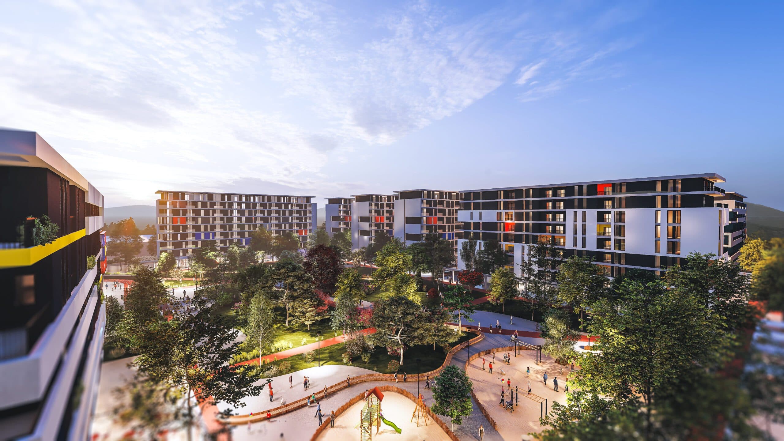 Apartament 2+1 Për Shitje në Univers City, Tiranë - 82,305€ | 91.45 m² 1