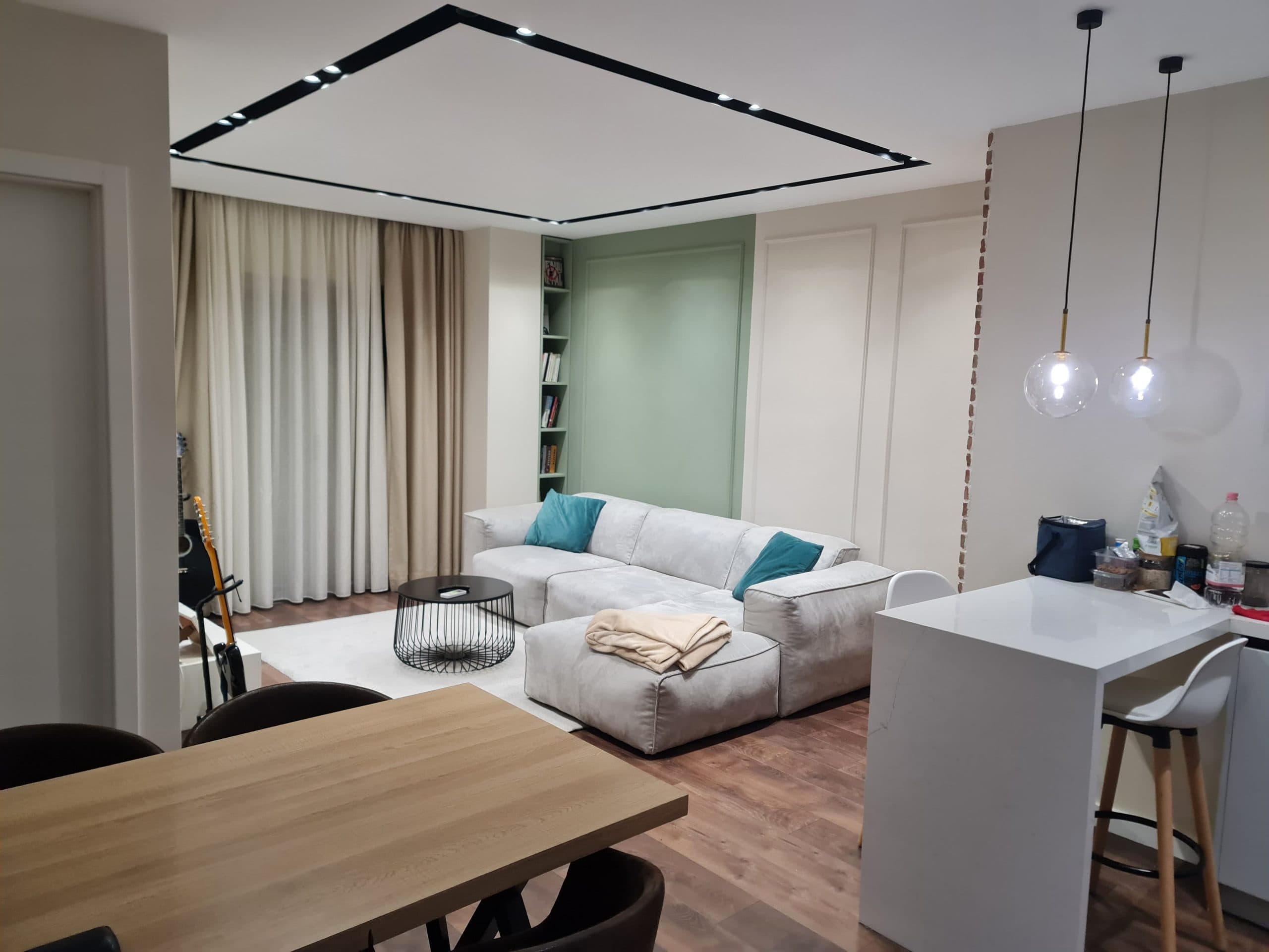 Jepet me qira apartament 1+1 në Yzberisht