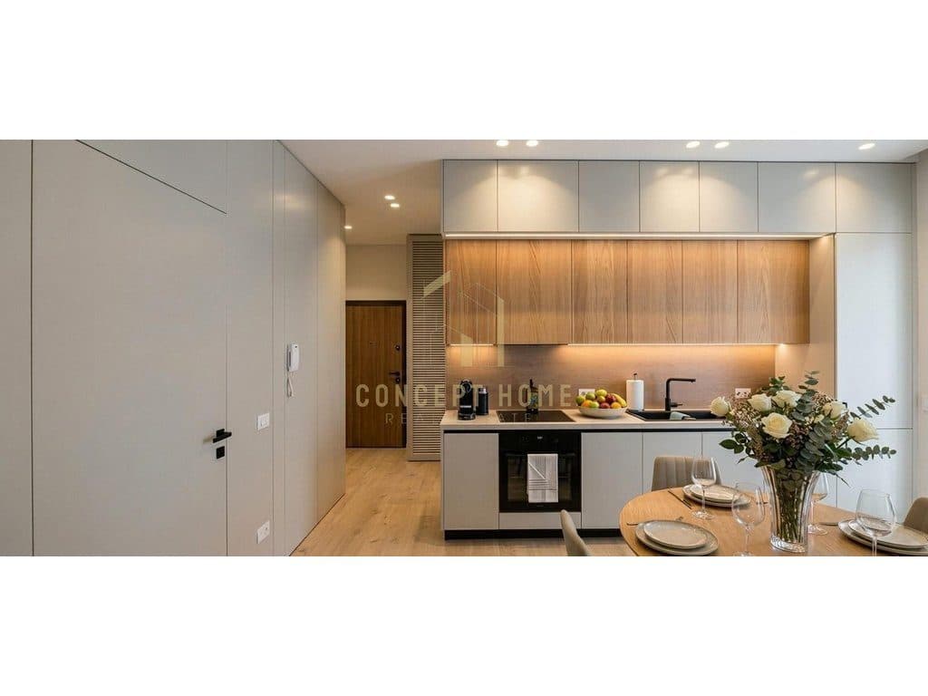 Jepet me qera apartament 1+1+ Verande tek Kodra e Diellit 2