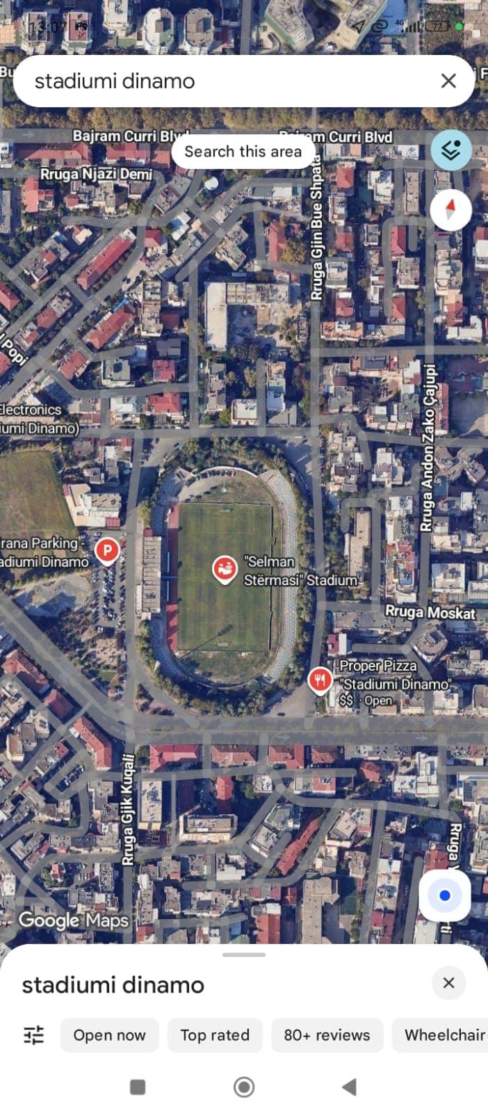 Shitet ambient biznesi ne katin 0 tek Stadiumi Dinamo 3