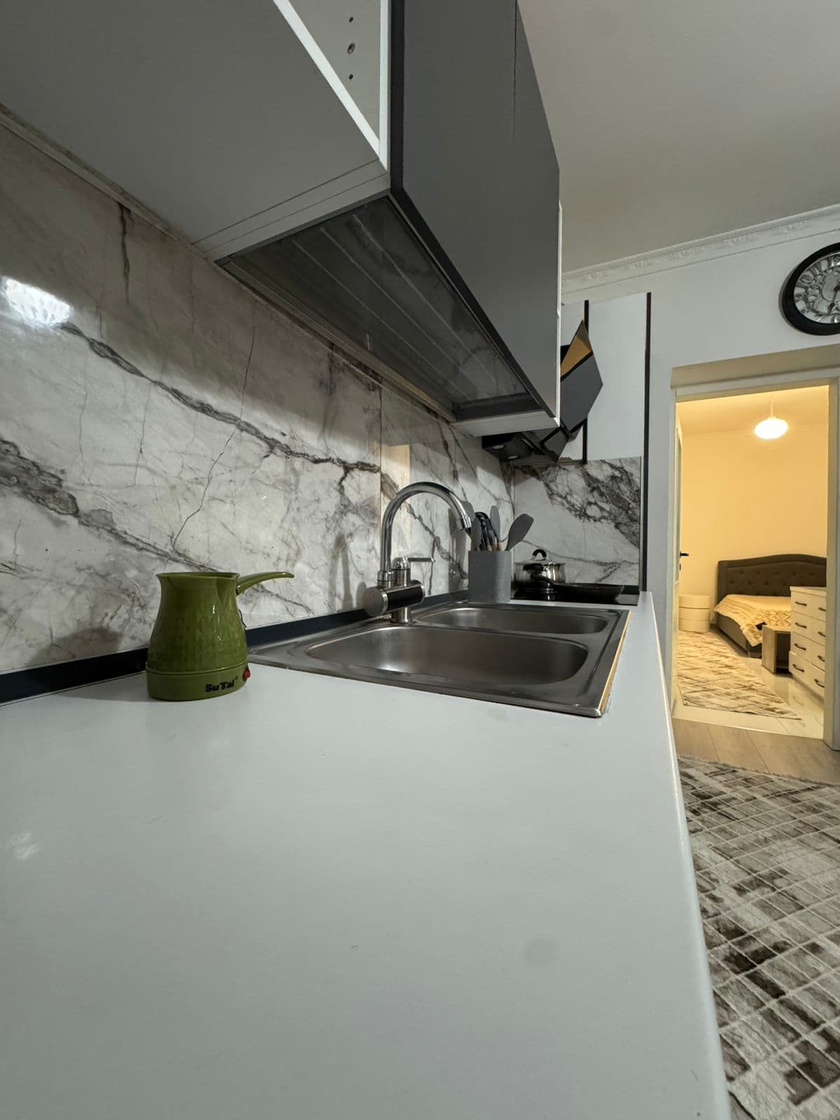 Apartament 1+1 Me Qira në Rruga e Dibrës, Tiranë - 500€ | Sipërfaqe në m² 40 4